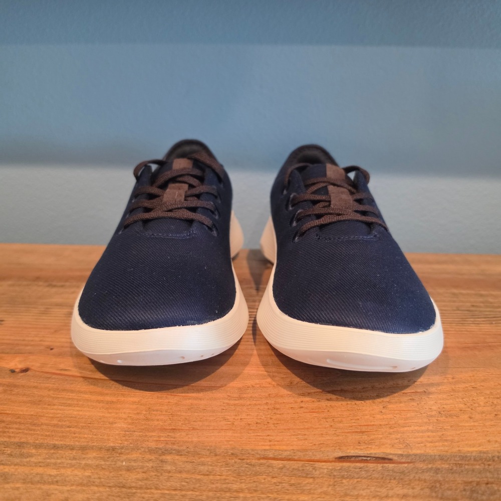 Allbirds Womens Runner Go Luxe Sneakers Navy Blue Athleisure Size 11 - Picture 2 of 10